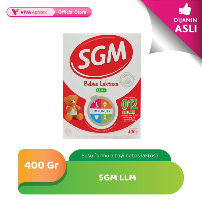 SGM LLM Susu Formula Bebas Laktosa (400 Gram)