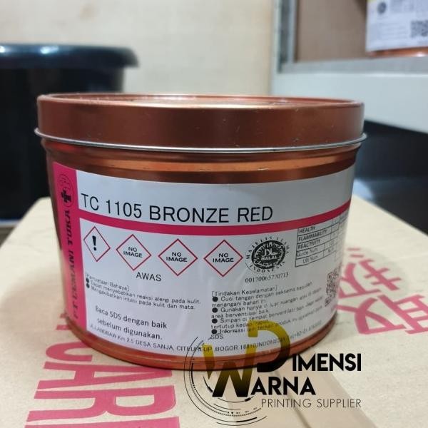 

Tinta Offset Cemani Toka - Tc 1105 Bronze Red