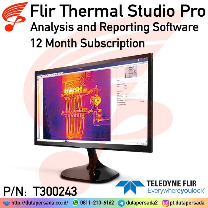 FLIR T300341 THERMAL STUDIO STANDARD 12 MONTH SUBSCRIPTION FLIR T BEST