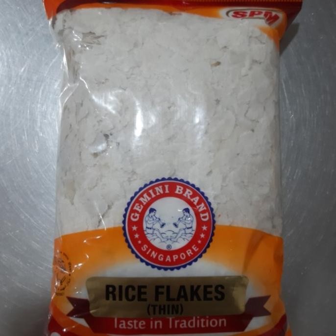 

] RICE FLAKES POHA THIN SPM 500G / Serpihan Nasi Kental