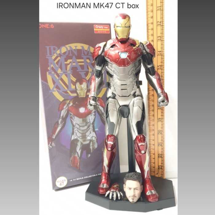 Iron Man Mk 50 Action Figure Empire Toys Marvel Avengers Crazy Toys