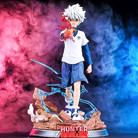 Action Figure Killua Zoldyck Hunter X Hunter Godspeed Anime Figure