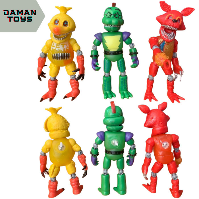 Mainan Anak Action Figure Fnaf Five Night At Freddy Toys Bonie Koleksi