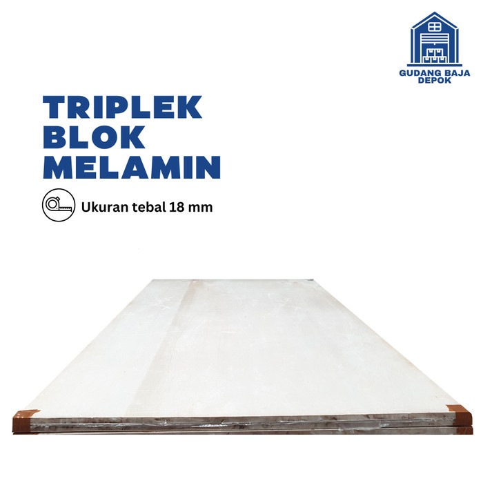 Triplek Blok Melamin 18 MM