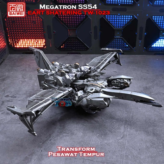 Mainan Action Figure Transformers Helikopter Pesawat Megatron Dropkick
