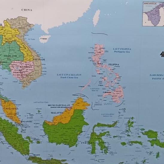 

Peta Asean Besar Peta Dinding