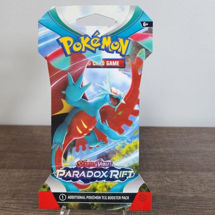 POKEMON PARADOX RIFT SV04 SLEEVED PACK / POKEMON TCG ENGLISH ASLI
