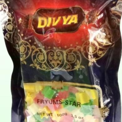 

Open DS] Kerupuk india FRYUMS STAR DIVYA 100G / Cemilan Renyah