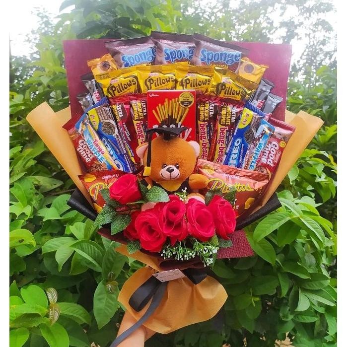 

GB29 (B) Buket Big Premium Snack Boneka Wisuda Bunga Lengkap Cowo/paket/bingkisan Snack Ulang Tahun/Ultah/ Wisuda/Kado/Hadiah Pacar/sahabat/Sidang skripsi/seminar/santunan anak yatim Berkualitas