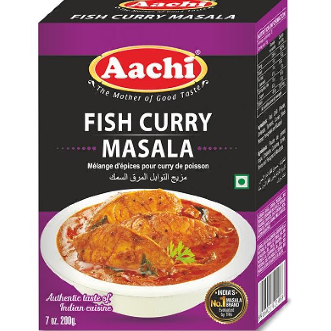 

siap kirim] Bumbu India Aachi Fish Curry Masala 200gr / Bumbu Instan/Bumbu import