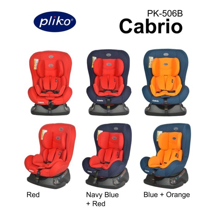 Ve Carseat / Dudukan Mobil Bayi Pliko Cabrio Pk 506B
