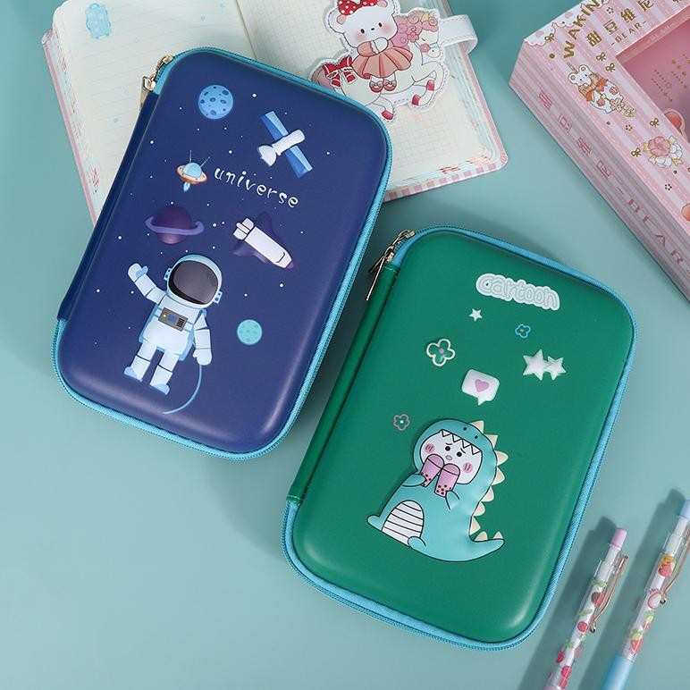 

DWL-49 Mouseman - Tempat Pensil Karakter 3D EVA Kotak Pensil Besar Waterproof Motif Timbul Hemat