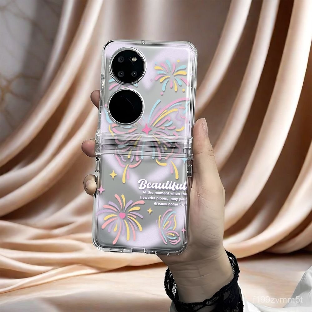 insSuper Beautiful Fireworks Butterfly for Huaweipocket2Mobile PhoneP50pocketFoldable screenPOCKETSH