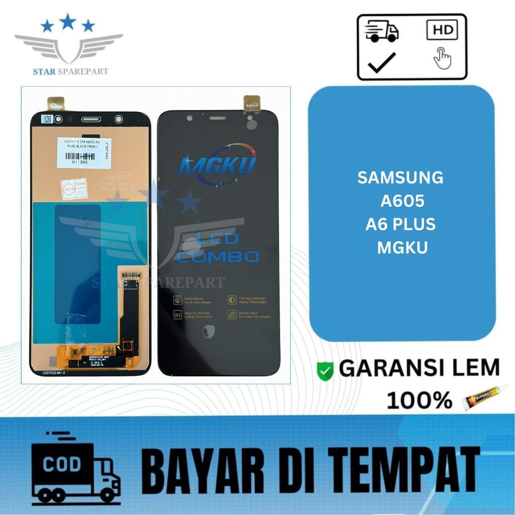 LCD TOUCHSCREEN SAMSUNG A605 / A605 / A605F / A6 PLUS