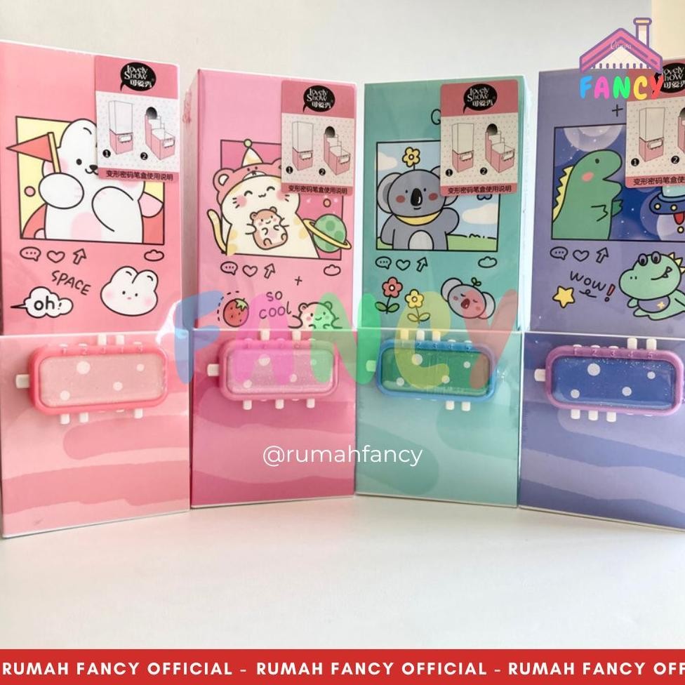 

ZX41 [FREE BUBBLE + DUS] Tempat Pensil PREMIUM Kotak Pensil Plastik KAX 290 Kode Model Rak Susun + Cermin Premium