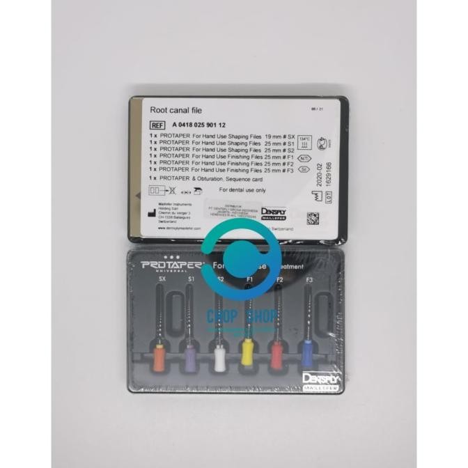 Protaper Universal Hand Use Original by Dentsply