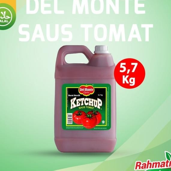 

Del Monte Ketchup Saus Tomat 5,7 Kg (Jerigen)