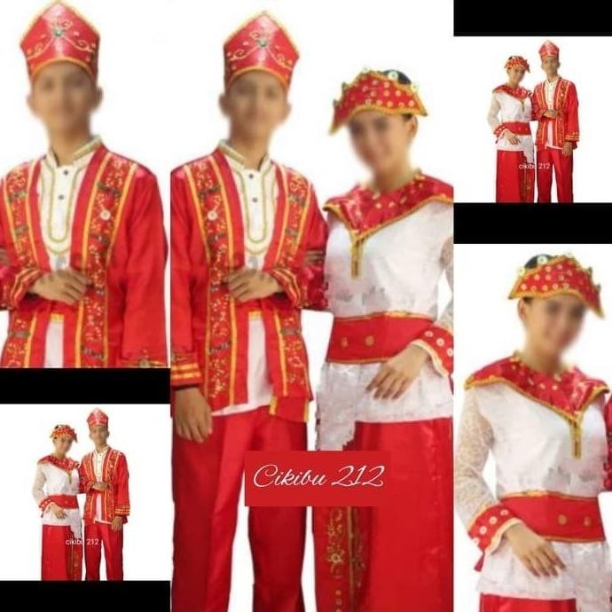 baju adat ambon dewasa // adat maluku dewasa