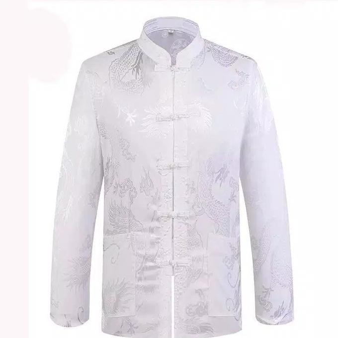 Cheongsam Atasan Pria Lengan Panjang