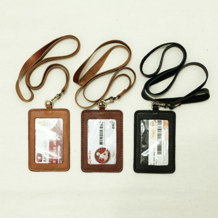 

Terbaru!!! Gammara Leather ID Card Holder / Tag