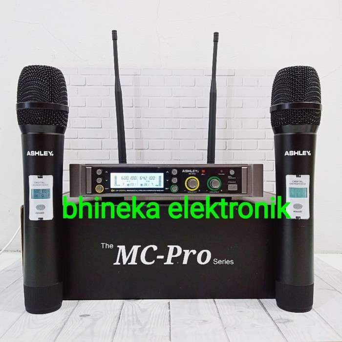 Ready mic wireless ashley mc pro WITH ANTI FEEDBACK ORI