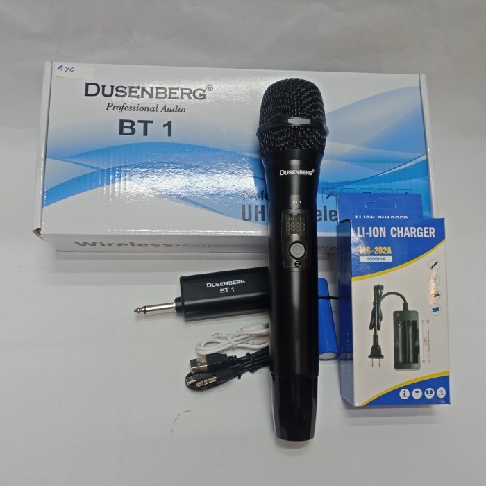 Ready mic wireless dusenberg BT-1 single bisa karaoke di tip mobil