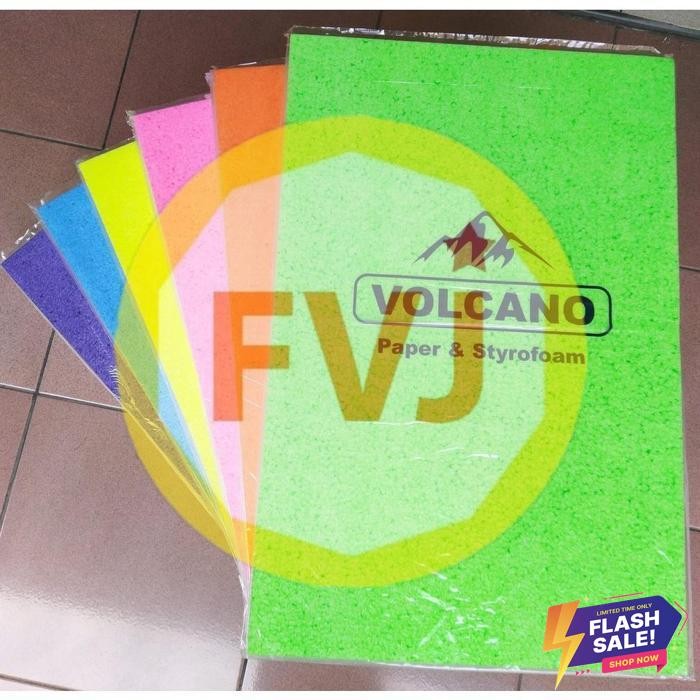 

Flash Sale Styrofoam Warna Warni Dan Putih. Warna Cerah Dan Tidak Mudah Pudar 40 X 60 Cm Limited