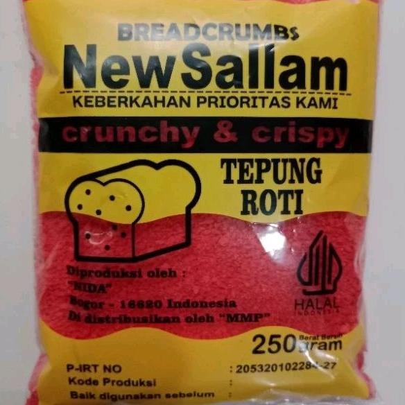 

Tepung Roti merah 250 gram merek NewSallam