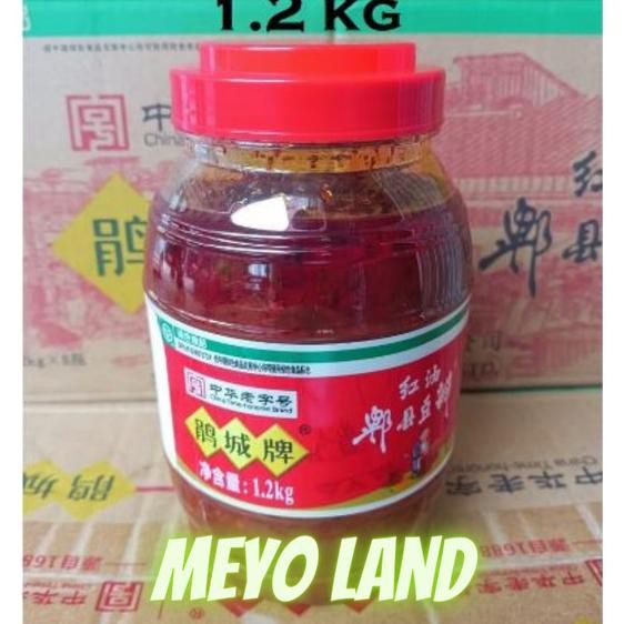 

Pixian 1.2Kg Broad Bean Chili Paste Sauce Sichuan Doubanjiang Oil