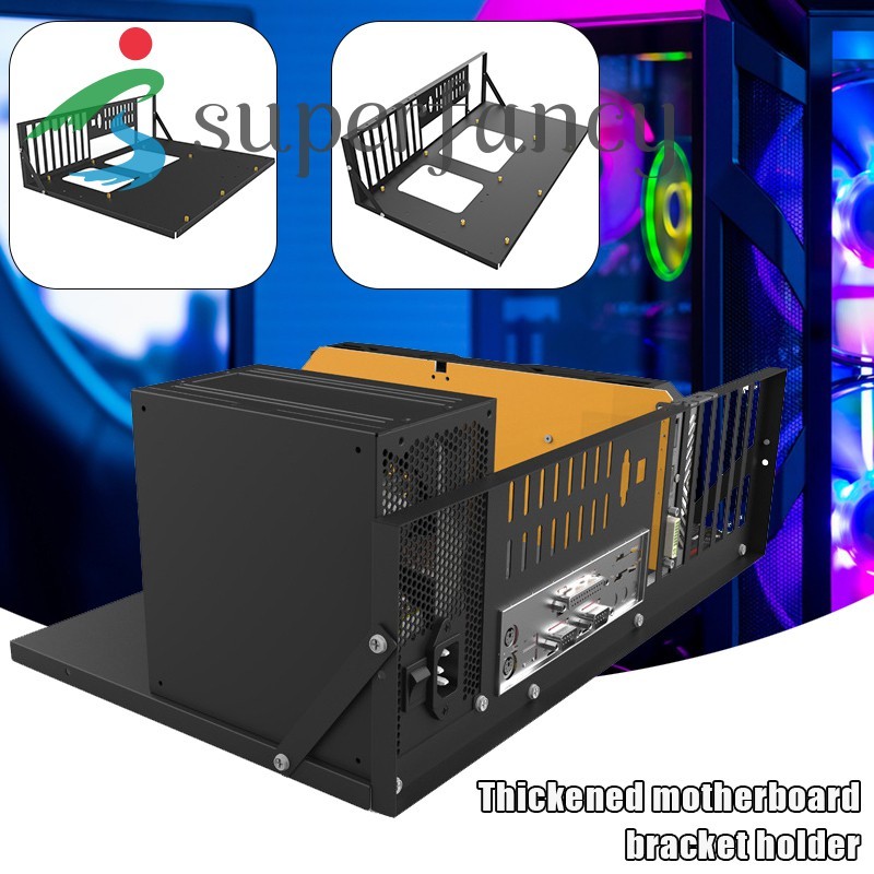 Mining Frame Open Chassis Frame Thickened Motherboard Bracket Fixing Frame Mining Rig Case Frame |RT