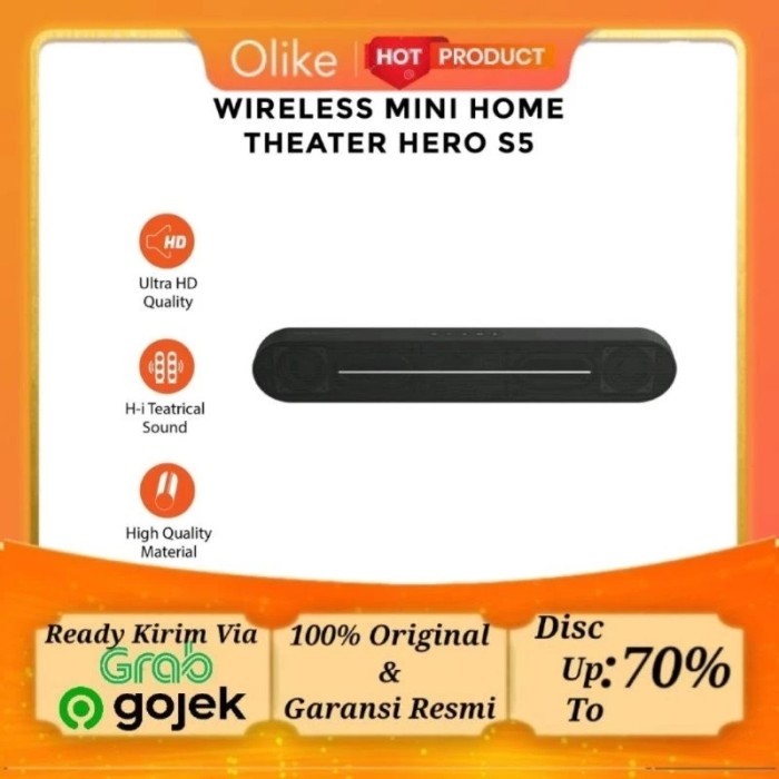 SPEAKER Soundbar BLUETOOTH 5.0 OASE S5 Dynamic Audio Bass - ORIGINAL