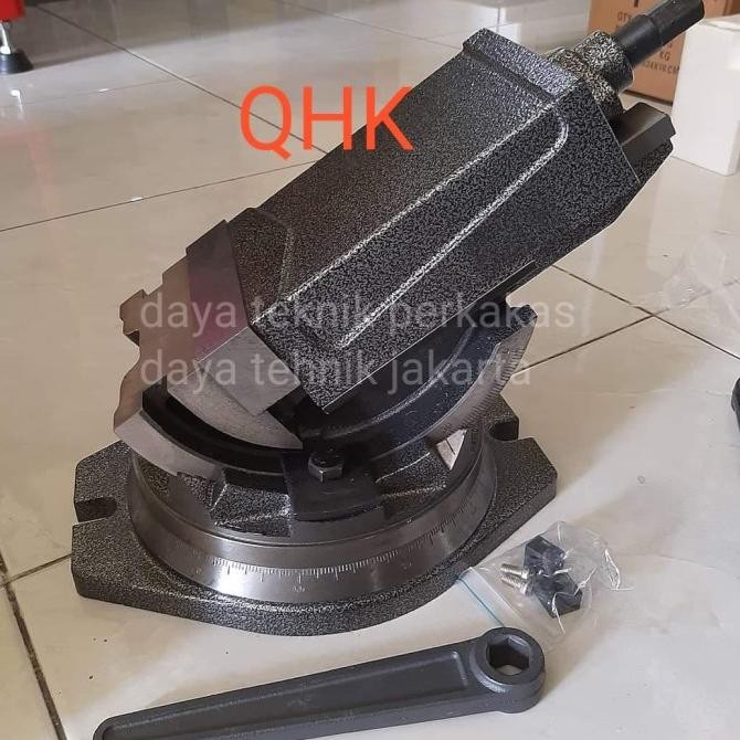 ragum putar qhk 4" - catok derajat 100 - catok jungkit - ragum derajat