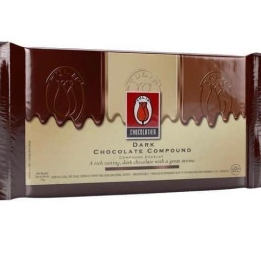 

Tulip Dark Chocolate Compound - Coklat Tulip 1Kg