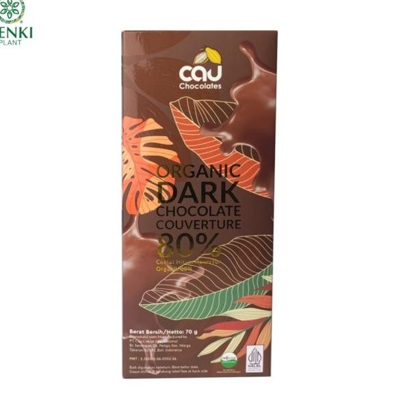 

Cau Chocolates Organic Dark Chocolate 80% - 70 G