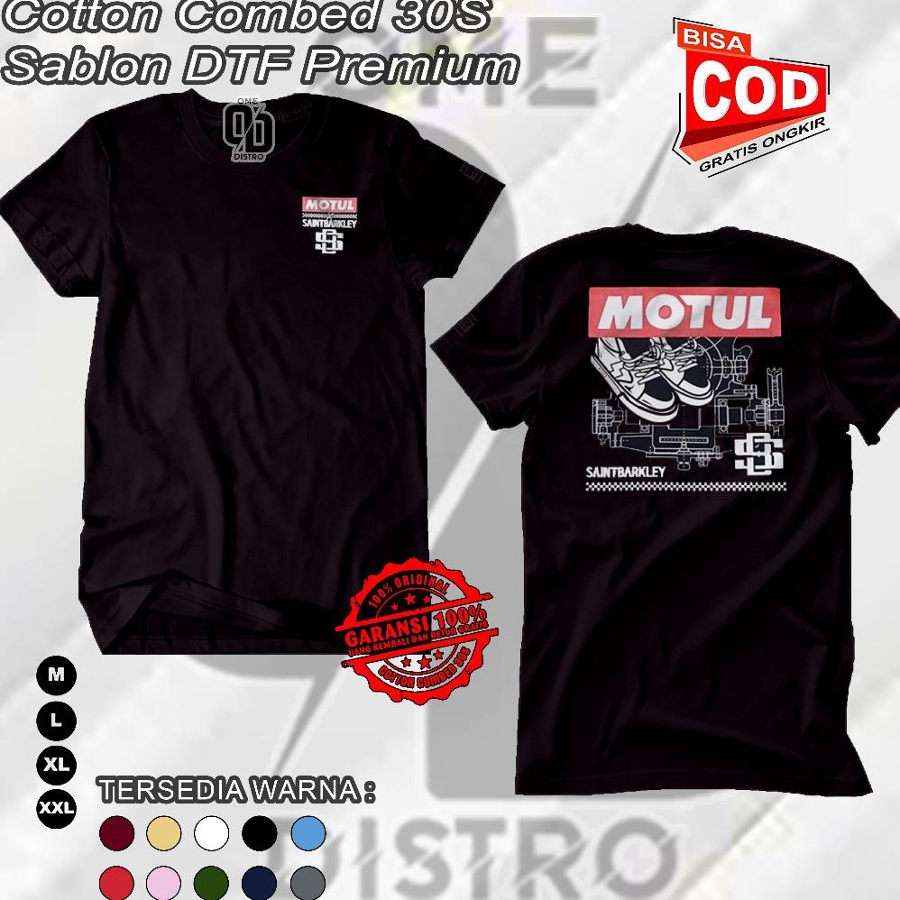 Terbaru Baju Kaos Sb Motul Saint Barkley Premium Motul X Sainbarkley