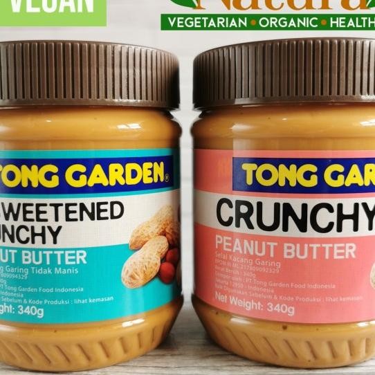 

Tong Garden Peanut Butter Selai Kacang Diabetes Rendah Gula 340G Vegan