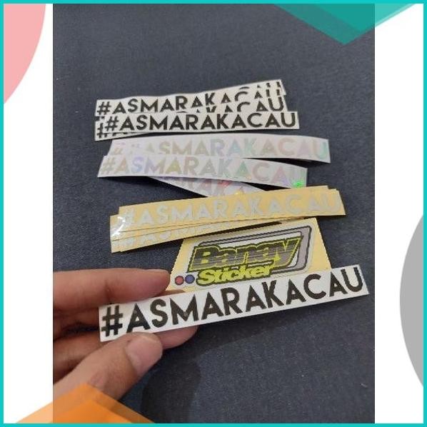 

STIKER STICKER ASMARA KACAU ASMARAKACAU CUTTING 8JVLZ4 sparepart