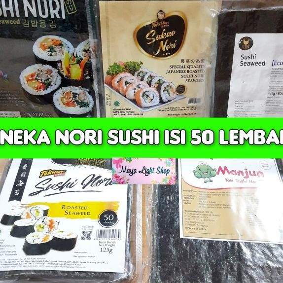 

Sushi N Rumput Laut Kering 50Lembar