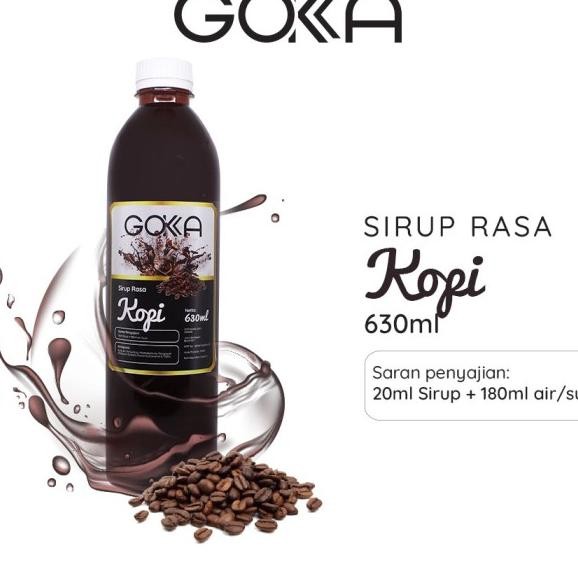 

Sirup Gokka Rasa Kopi / Coffee Syrup Booster 630Ml