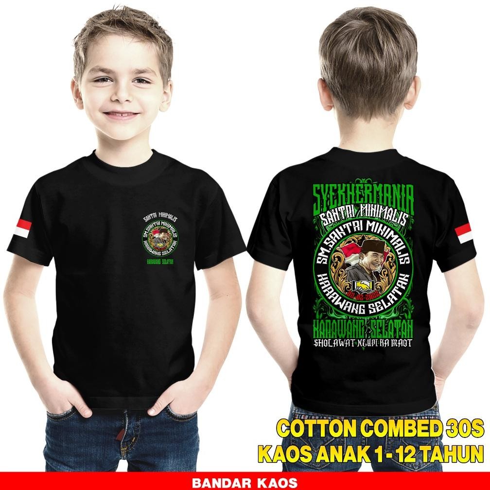 Limited Bandar Kaos Syekhermania Indonesia 3 - Kaos Anak Usia 1 Tahun Sampai 12 Tahun - Kaos Habib S