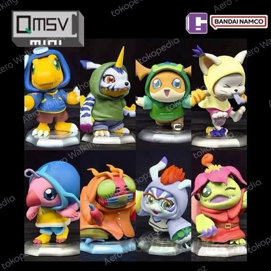 BNQ BNFIGURE BN FIGURE DIGIMON Adventure Costume Vol 3 QMSV Blindbox