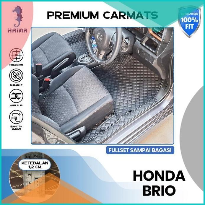 Haima Karpet Mobil Honda Brio 2011-Now Fullset Bagasi 8JVLZ4 parts