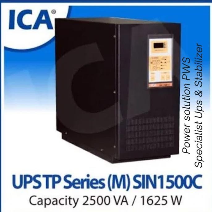 Ups Ica Sin 1500c Sin1500c 2500Va 1625w Online Pure Sinewave Travo