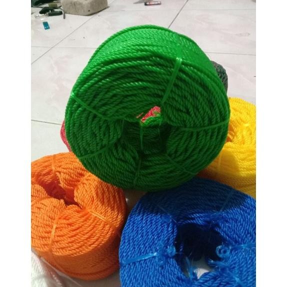 

Discount Tali Tambang Plastik Tebal 3 Mili Warna High Qualiy