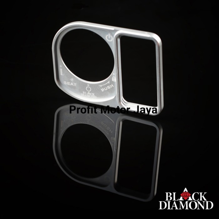 Cover Kunci Kontak Keyless Pcx 150 / Adv 150 Black Diamond Gls