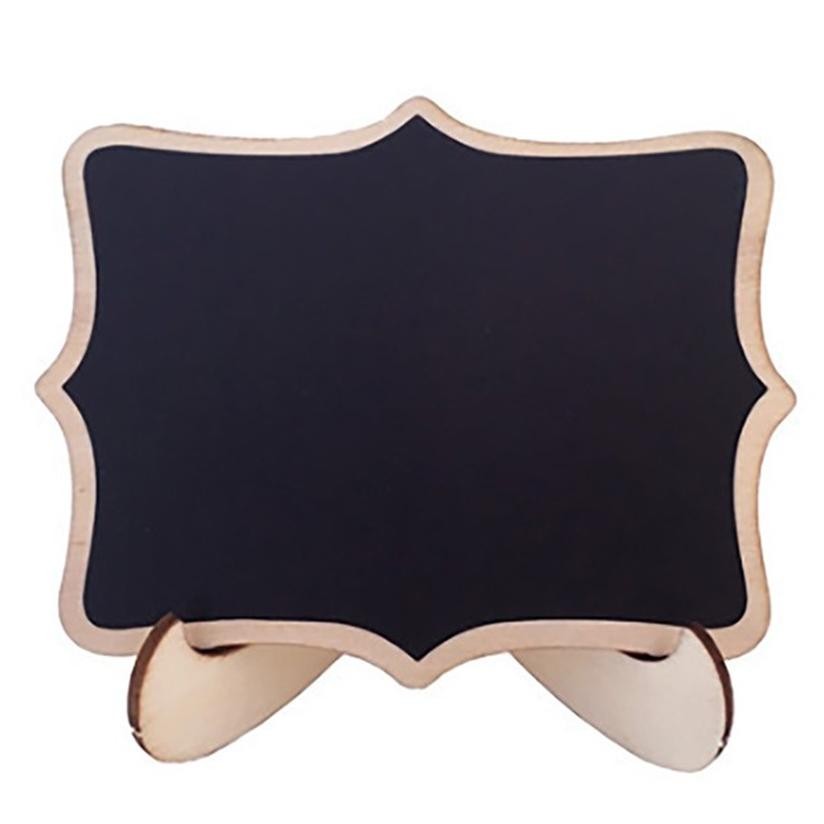 

TERLARIS SET 10PCS Papan Tulis Kapur Kecil / Mini Chalkboard / Papan Kapur Menu Cafe / Papan RESERVED ic-98