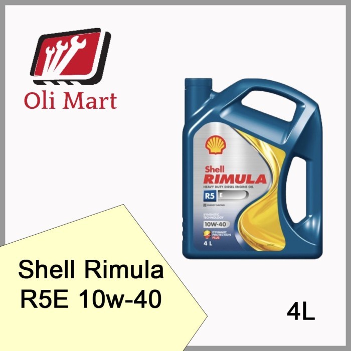 Oli Shell Rimula R5E 10w-40 Diesel 4L