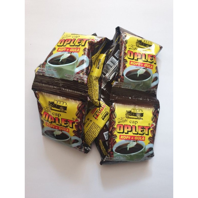 

Kopi Cap Oplet + Gula Renceng isi 10