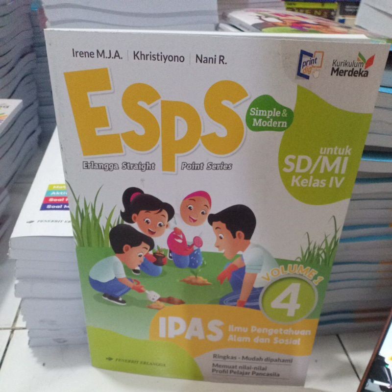 

Esps untuk SD/MI kelas IV volume 1 4