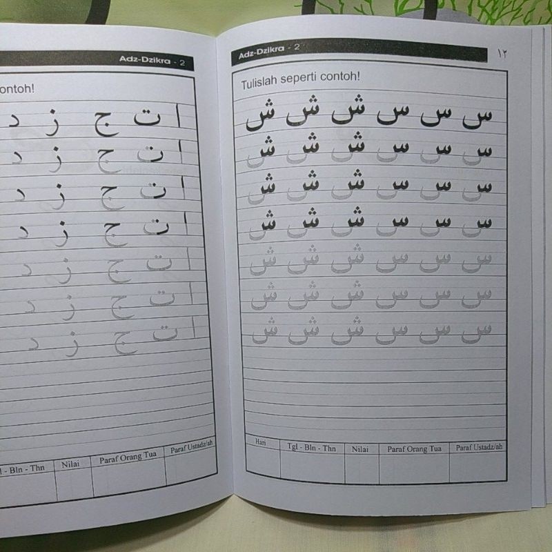 

Adz-Dzikra jilid 2 pelajaran menulis huruf Al-Qur'an oleh sifin AlMufti pustaka Adnan